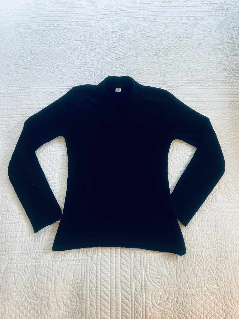 Prana Black V-Neck Women’s Sweater